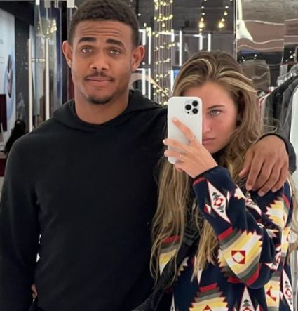 Jordyn Huitema with her now boyfriend Julio Rodriguez